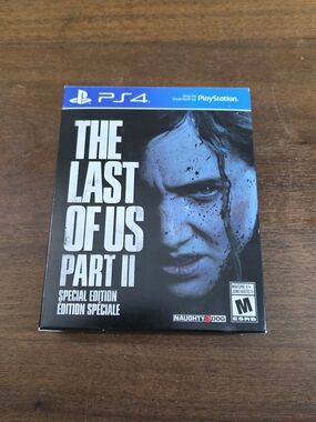 PS4 The Last Of Us Part II  2 special edition - steelbook Game Sealed